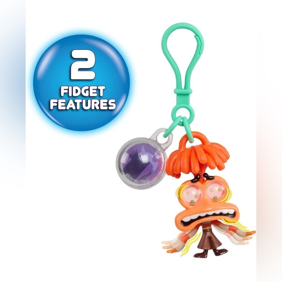 Inside Out 2 Fidget Figure Keychains - Anxiety - BNIB 😬 - Picture 5 of 5